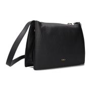 Elegante Nuvola S Crossbody Schoudertas Furla , Black , Dames