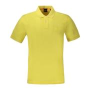 Gele Polo T-shirt met korte mouwen Hugo Boss , Yellow , Heren