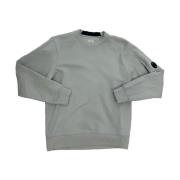 Diagonaal Fleece Crew Neck Sweatshirt C.p. Company , Gray , Heren