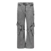 Cargo Broek met Zakken Acne Studios , Gray , Dames