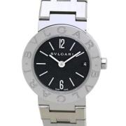 Pre-owned Glass watches Bvlgari Vintage , Black , Dames