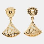 Pre-owned Metal earrings Bvlgari Vintage , Yellow , Dames