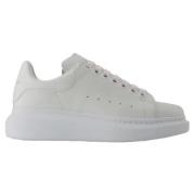 Leather sneakers Alexander McQueen , White , Dames