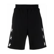 Zwarte Ster Regelmatige Shorts Golden Goose , Black , Heren