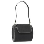 Pre-owned Canvas handbags Bvlgari Vintage , Black , Dames