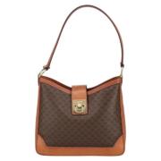 Pre-owned Canvas celine-bags Celine Vintage , Brown , Dames