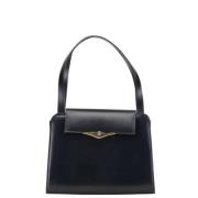 Pre-owned Leather handbags Cartier Vintage , Black , Dames