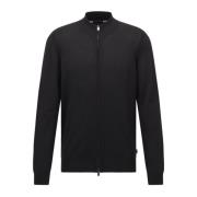 Cardigans Hugo Boss , Black , Heren