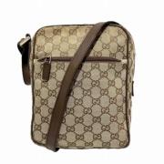 Pre-owned Leather gucci-bags Gucci Vintage , Beige , Dames