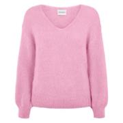 Zachte Bessen Alpaca Trui American Dreams , Pink , Dames