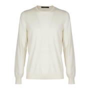 Round-neck Knitwear Tagliatore , White , Heren