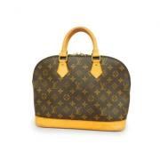 Pre-owned Fabric louis-vuitton-bags Louis Vuitton Vintage , Brown , Da...