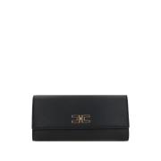 Elegante Nero Clutch Tas Elisabetta Franchi , Black , Dames