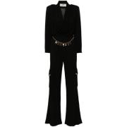 Nero Broek Aw24 Damesmode Elisabetta Franchi , Black , Dames