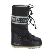 Unisex Laarzen Schoenen Moon Boot , Black , Unisex