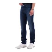 Donkere Denim Slim Jeans Emporio Armani , Blue , Heren