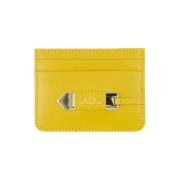 Leather wallets A.p.c. , Yellow , Dames