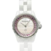 Pre-owned Stainless Steel watches Chanel Vintage , Pink , Dames