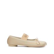 Platte schoenen voor vrouwen MM6 Maison Margiela , Beige , Dames