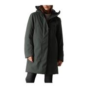 Groene Parka Jas voor Vrouwen Krakatau , Green , Dames