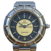 Pre-owned Glass watches Omega Vintage , Blue , Dames