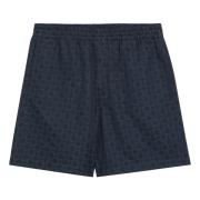 Korte Bermuda Shorts voor Mannen Givenchy , Blue , Heren