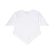 Wit T-shirt Klassieke Stijl Paco Rabanne , White , Dames