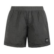 Nylon Sports Swim Shorts Ss25 Stone Island , Gray , Heren