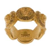 Gouden Medusa Munt Messing Sieraden Versace , Yellow , Dames