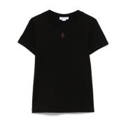 Zwart T-shirt Dameskleding Alexander McQueen , Black , Dames