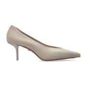 Leren schoenen met hak Max Mara , Beige , Dames