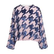 Stijlvolle Blouse voor Vrouwen Dries Van Noten , Pink , Dames