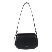 Stijlvolle Flap Messenger Tas Michael Kors , Black , Dames