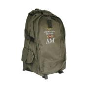 Groene Militaire Stijl Nylon Tas Aeronautica Militare , Green , Heren