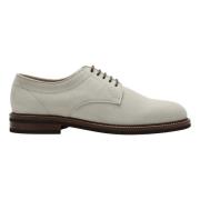 Geknoopte Derby Schoenen Brunello Cucinelli , Beige , Heren