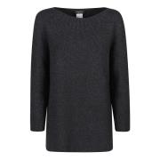 Gezellig Gebreide Pullover Sweater Fabiana Filippi , Black , Dames