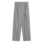 Wijde Broek Brunello Cucinelli , Gray , Dames