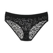 Zwarte Slip Lingerie van Brandy Vels Eres , Black , Dames