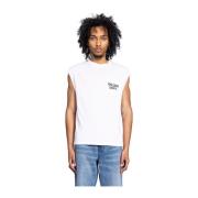 Witte Mouwloze Tee Gallery Dept. , White , Heren