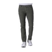 Gestructureerde fluwelen slim fit jeans Nick Jacob Cohën , Green , Her...