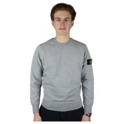 Grijze Crewneck Sweatshirt Stijlvol Veelzijdig Stone Island , Gray , H...