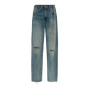 Jeans met versleten effect MM6 Maison Margiela , Blue , Dames