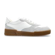 Leren sneakers Moschino , White , Heren