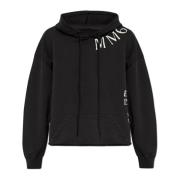 Sweatshirt met logo MM6 Maison Margiela , Black , Dames