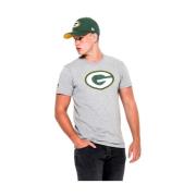 Packers Team Logo Tee Shirt New Era , Gray , Heren