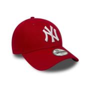 Rode Yankees Jeugd Liga Pet New Era , Red , Heren