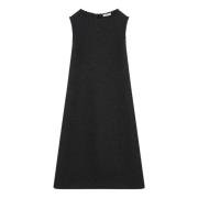 Midi Jurk voor Vrouwen The Row , Black , Dames