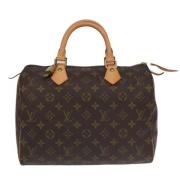 Pre-owned Canvas louis-vuitton-bags Louis Vuitton Vintage , Brown , Da...