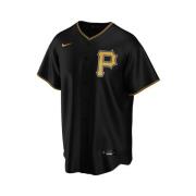 Zwarte Pirates MLB Honkbalshirt Nike , Black , Heren