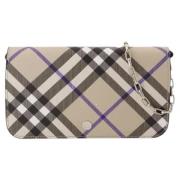 Leather wallets Burberry , Multicolor , Dames